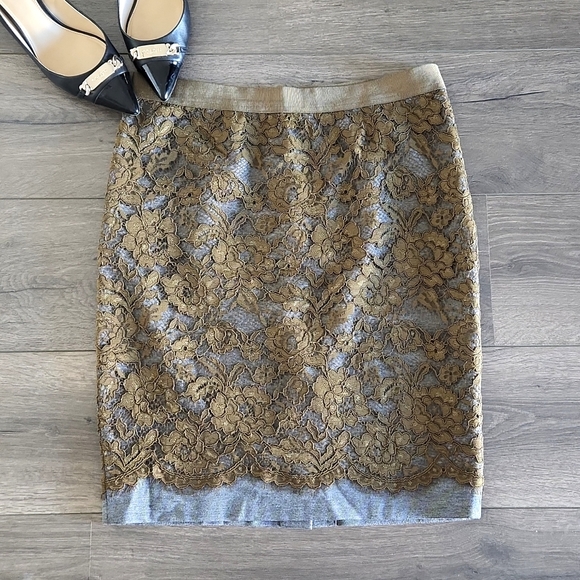 LOFT Dresses & Skirts - LOFT | Lace Pencil Skirt